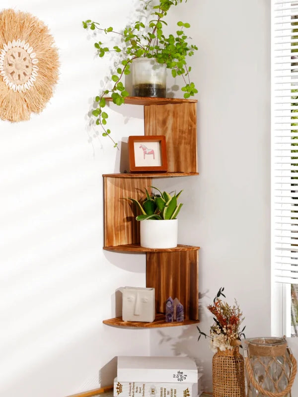 Wooden Display Shelf